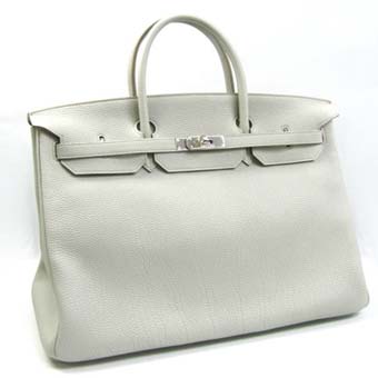 HERMES エルメス バーキン40 スーパーコピー トゴ グレーパール シルバー金具 05P01Sep13 Birkin 129